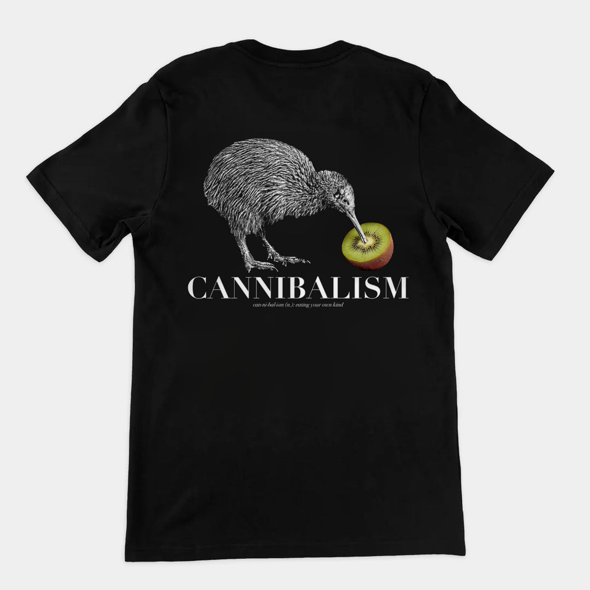 Cannibalism T-Shirt (backprint) Orbital Clothing