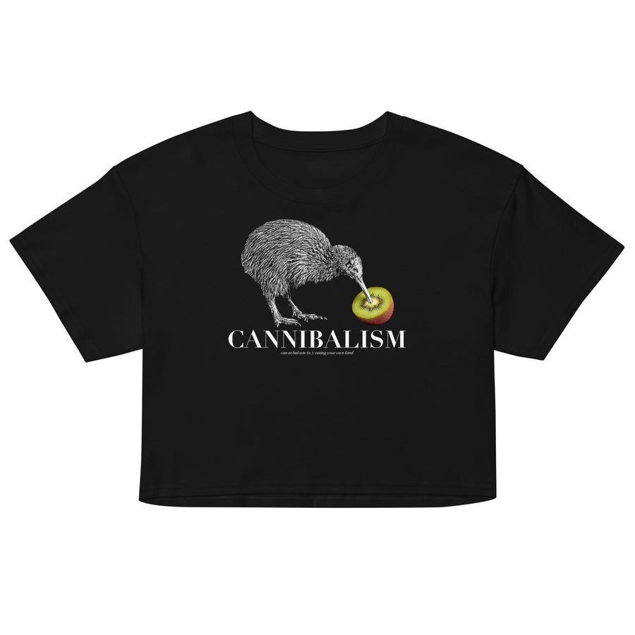 Cannibalism Women’s crop top Orbital Clothing