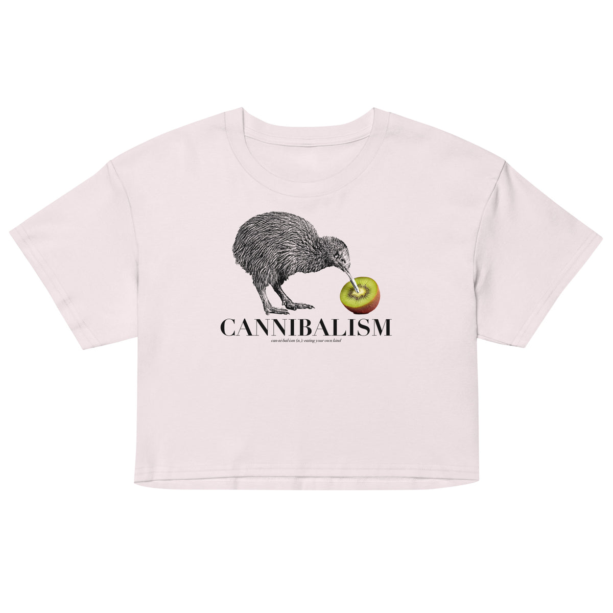 Cannibalism Women’s crop top Orbital Clothing