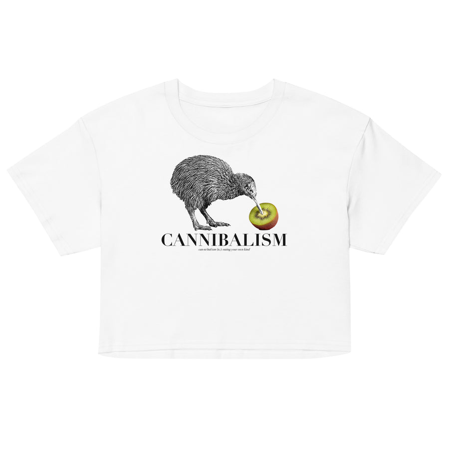 Cannibalism Women’s crop top Orbital Clothing