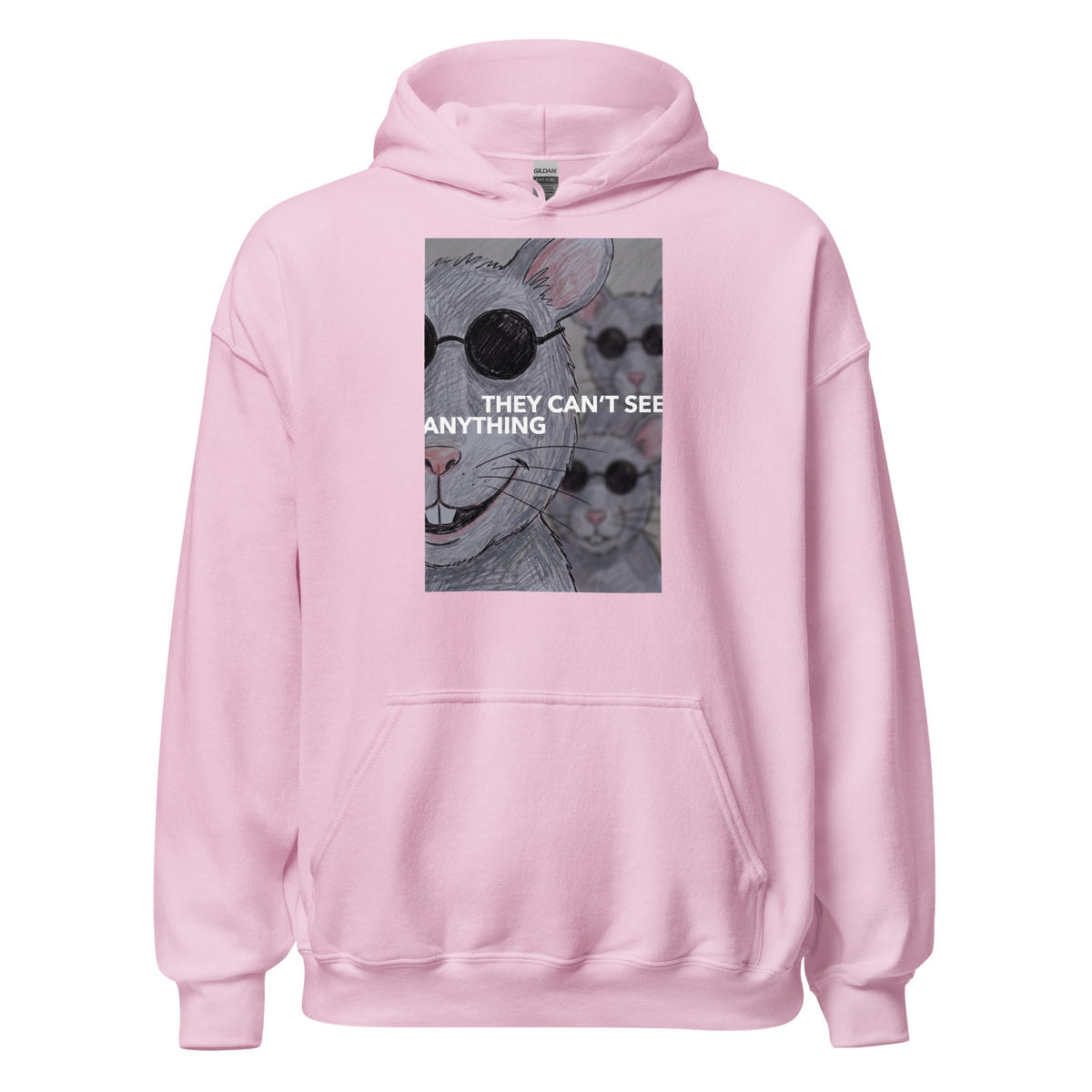 They Can’t See Anything Hoodie Orbital Clothing