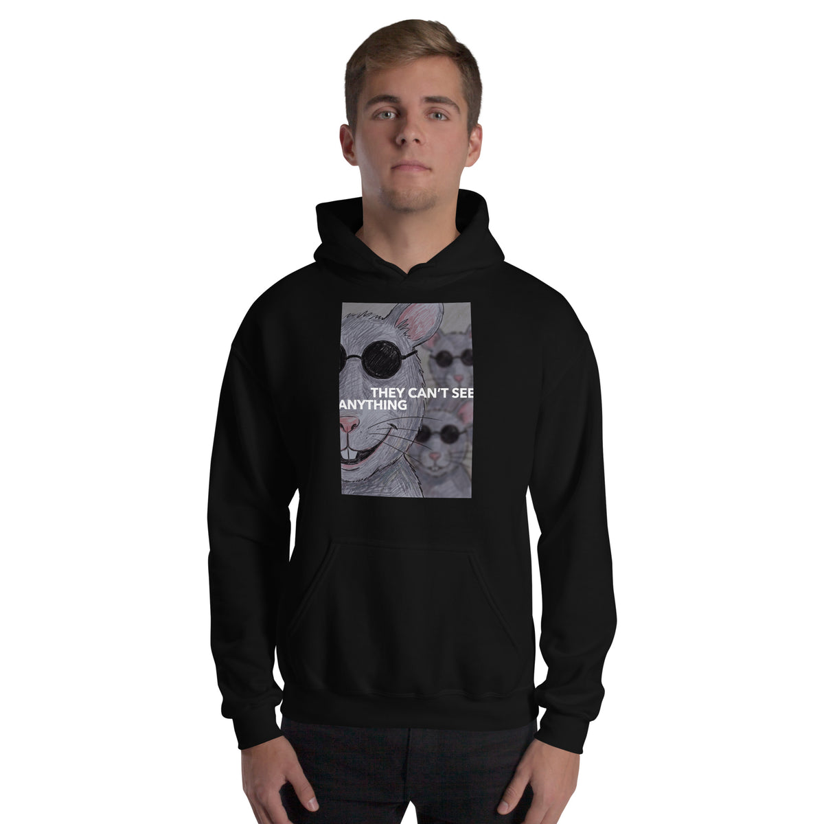 They Can’t See Anything Hoodie Orbital Clothing