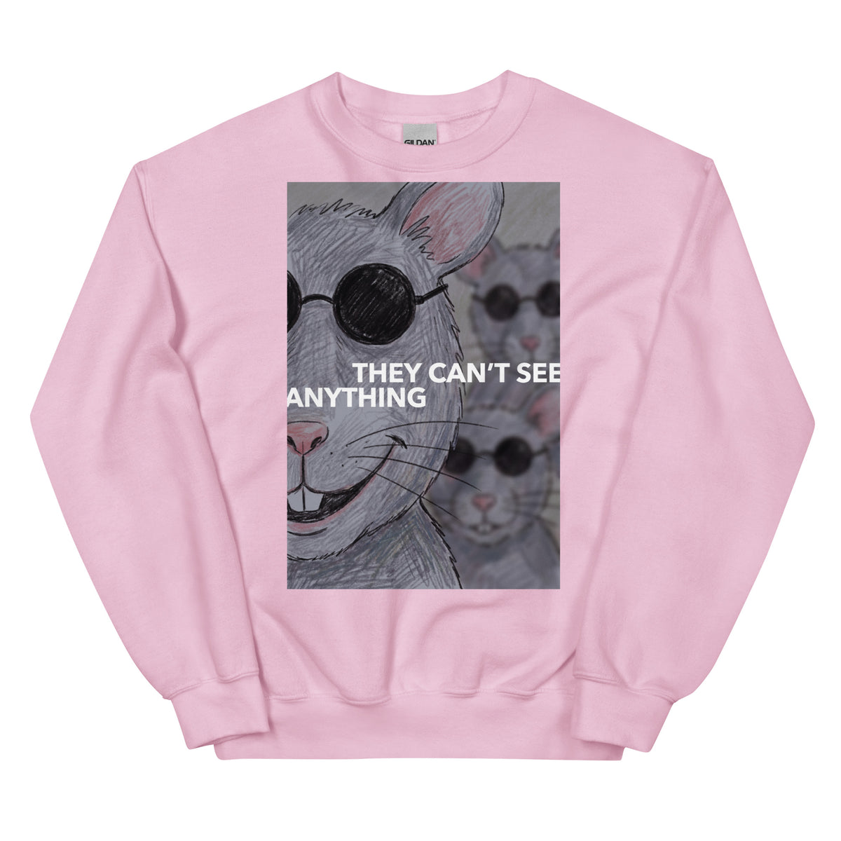 They Can’t See Anything Sweatshirt Orbital Clothing