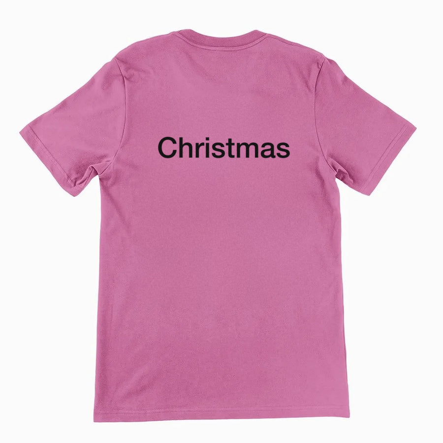 Christmas T-Shirt (backprint) Orbital Clothing