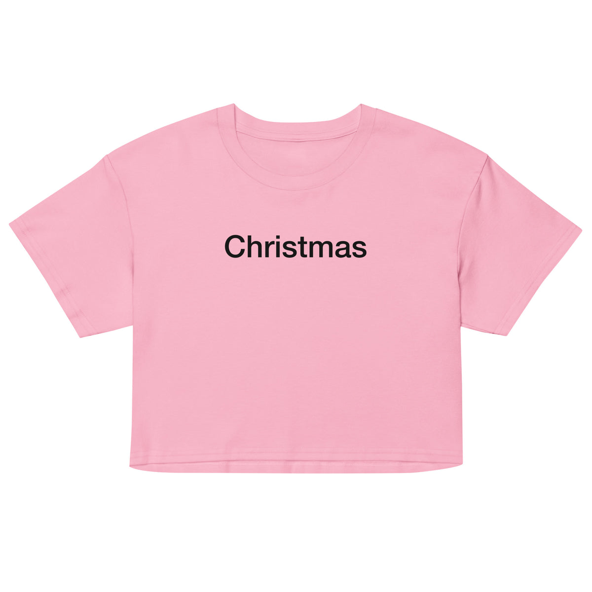 Christmas Women’s crop top Orbital Clothing
