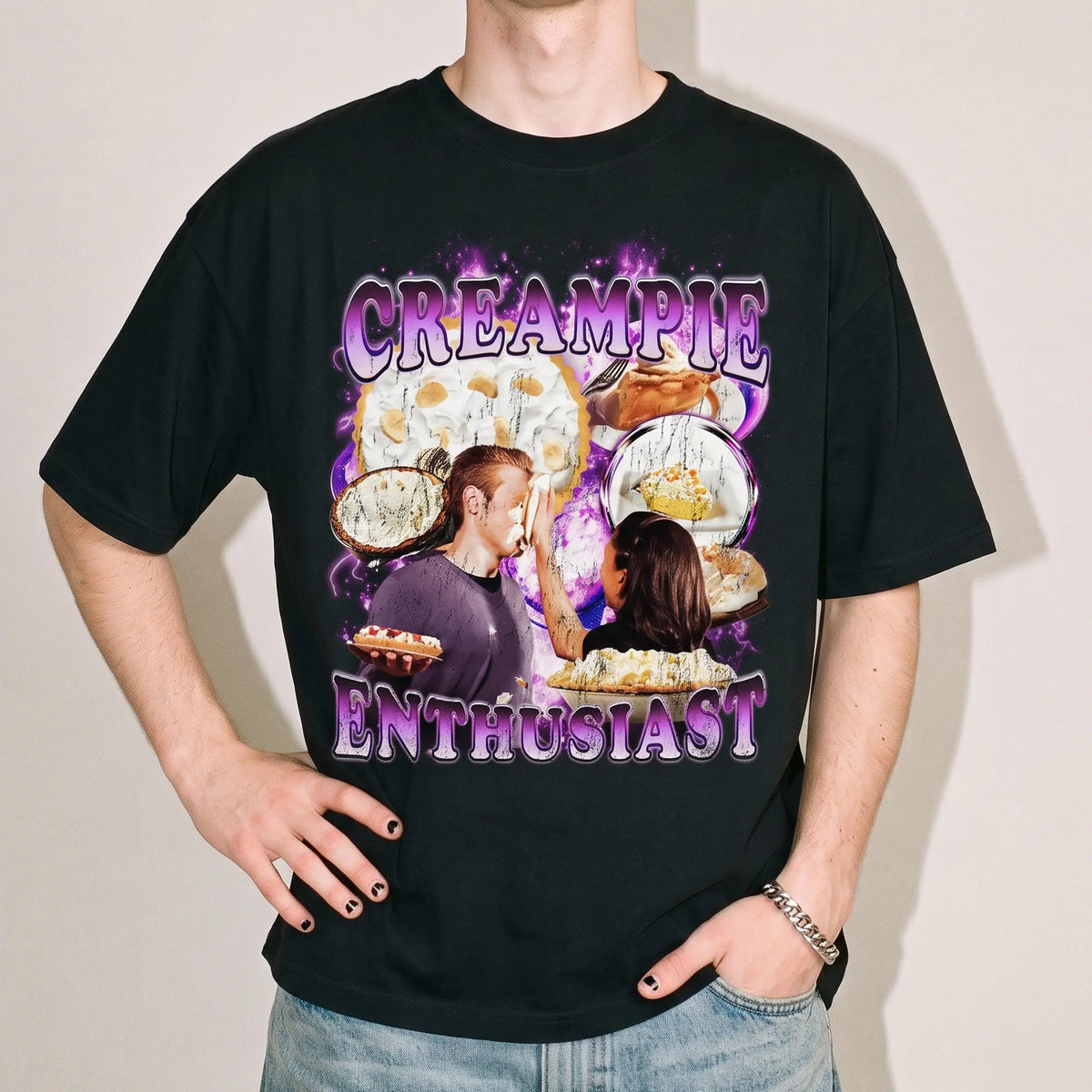 Creampie Enthusiast t-shirt - Orbital Clothing