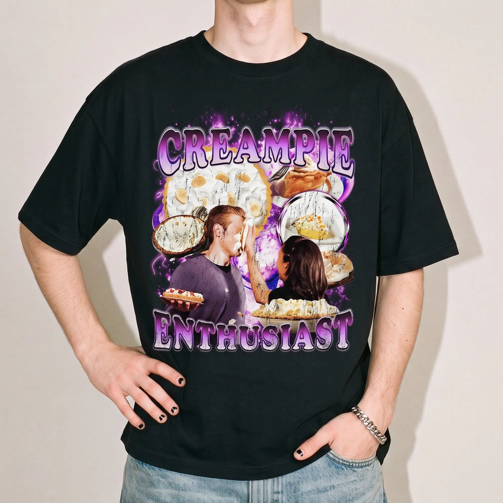Creampie Enthusiast t-shirt - Orbital Clothing