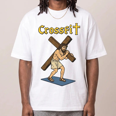 Crossfit Jesus T-Shirt - Orbital Clothing