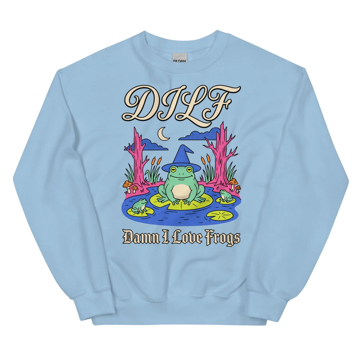 DILF (Damn I Love Frogs) Sweatshirt Orbital Clothing