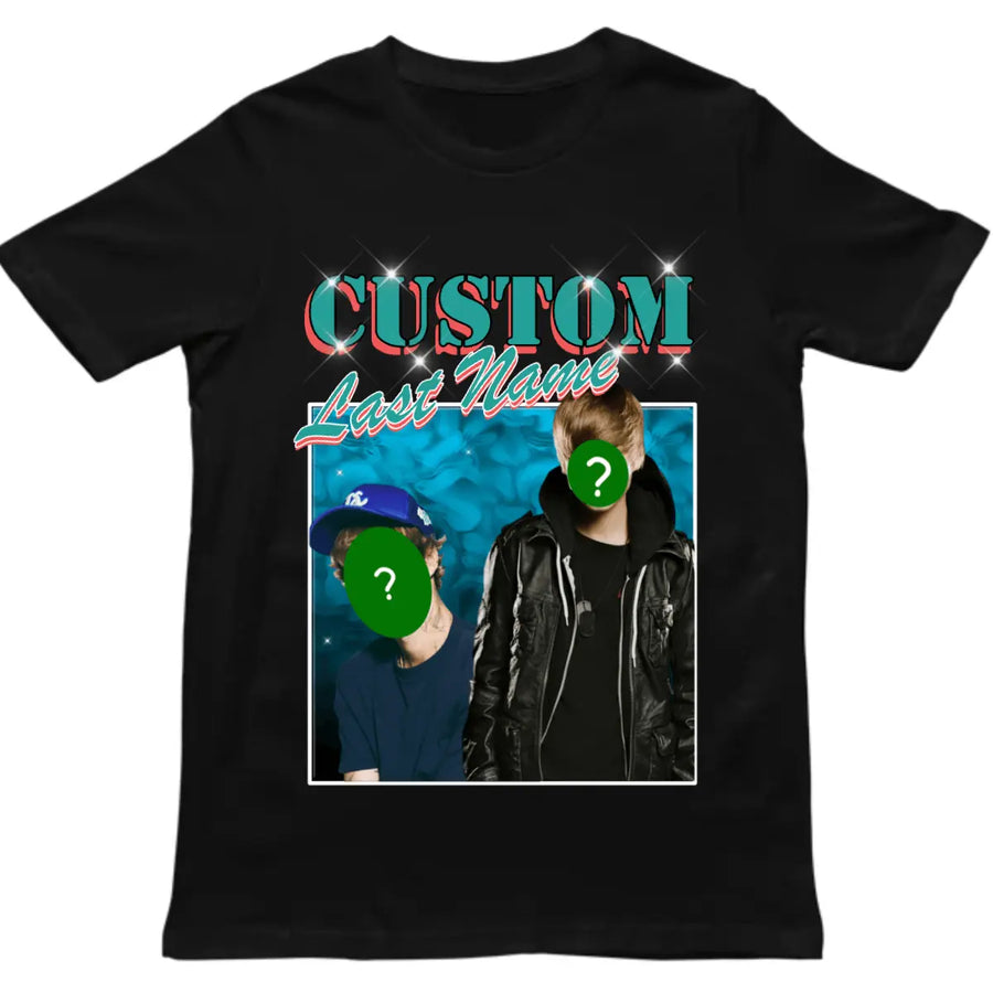 Custom Vintage Style 1 - With Backprint Name - Orbital Clothing