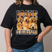 I Love Dumb Blondes t-shirt