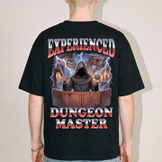 Experienced Dungeon Master T-Shirt (backprint)