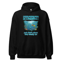 Efficiency yeah that's where they usually are Hoodie - Black / S