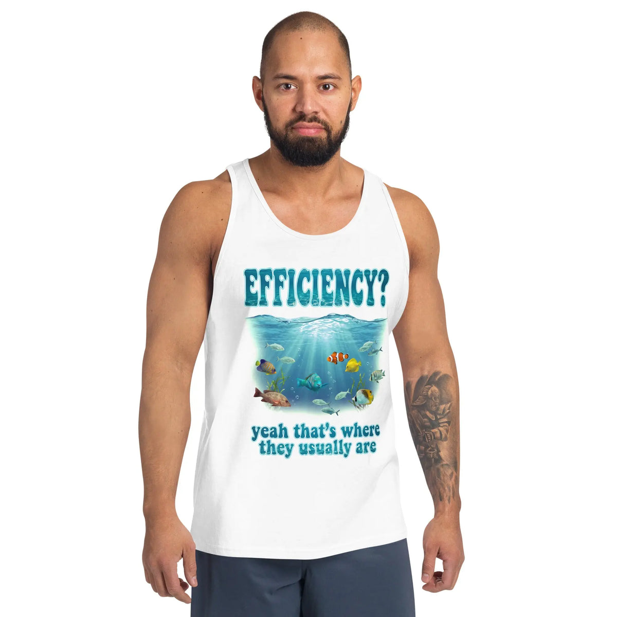 Efficiency yeah that's where they usually are Tank Top Orbital Clothing