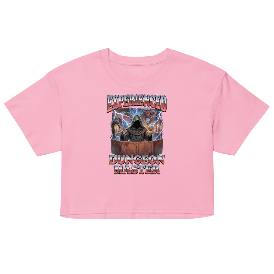 Experienced Dungeon Master Women’s crop top Orbital Clothing