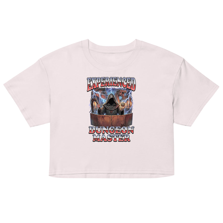 Experienced Dungeon Master Women’s crop top Orbital Clothing