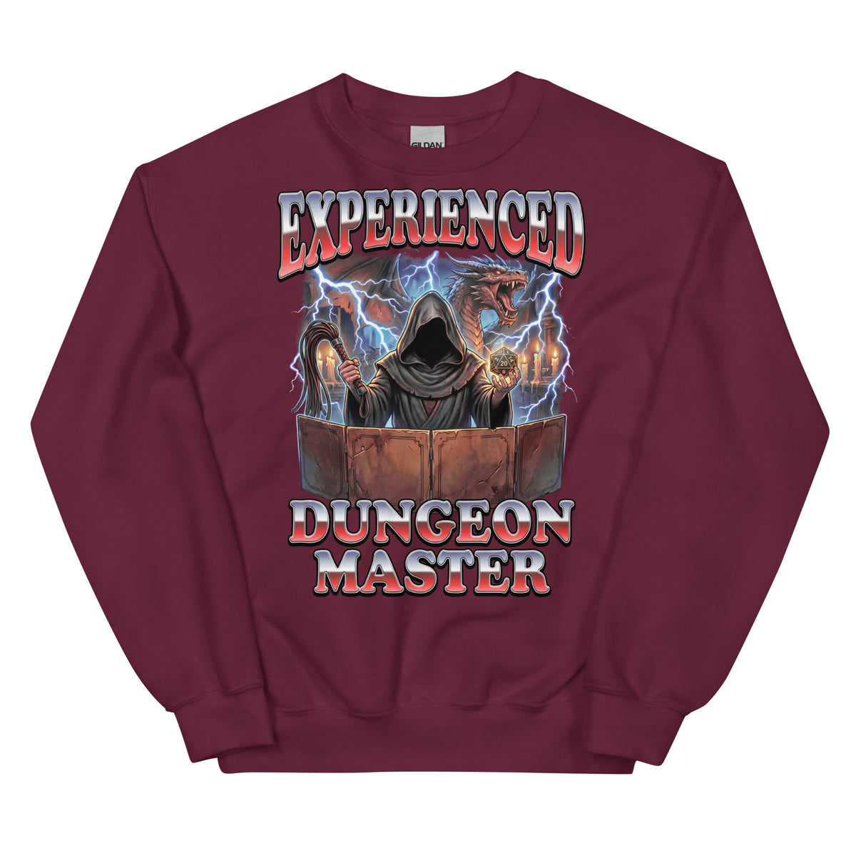 Experienced Dungeon Master Sweatshirt Orbital Clothing