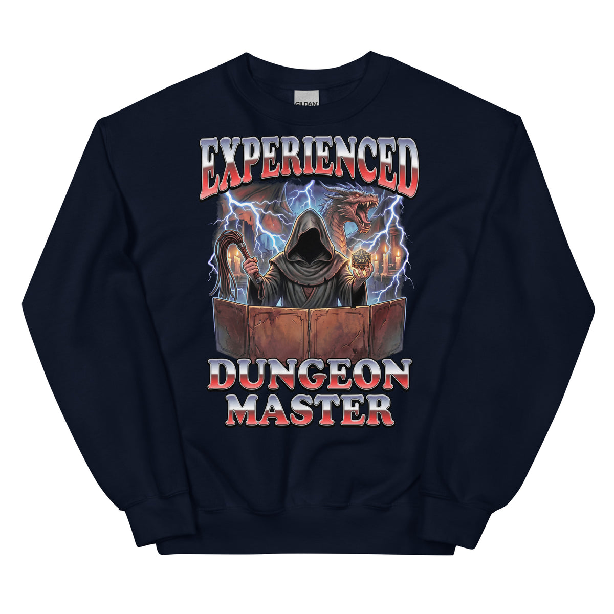 Experienced Dungeon Master Sweatshirt Orbital Clothing