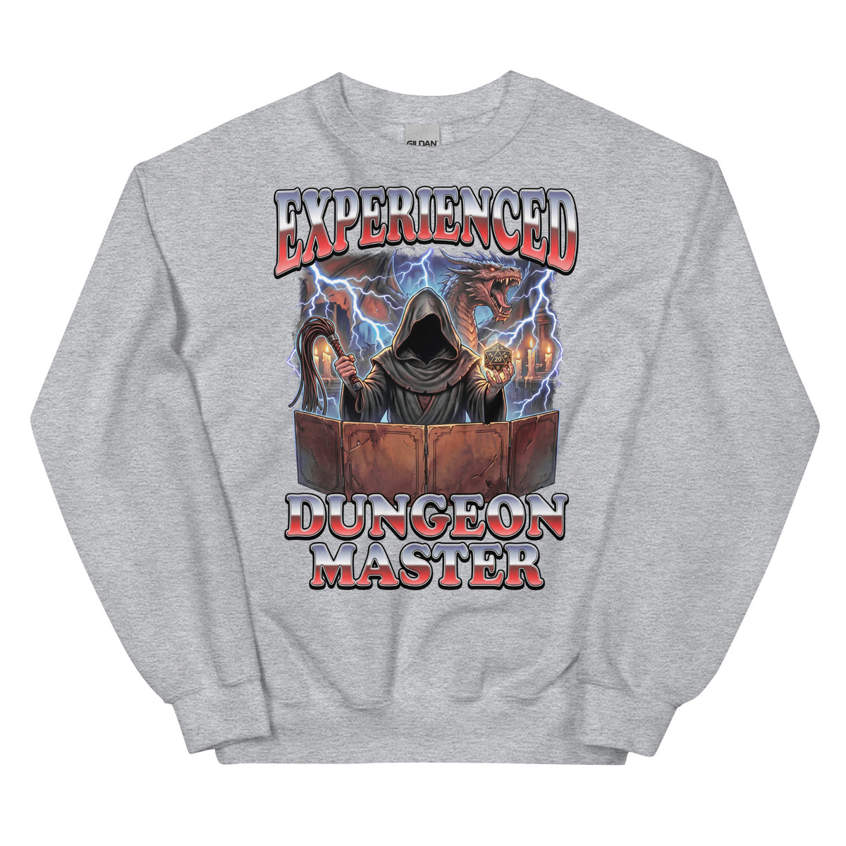 Experienced Dungeon Master Sweatshirt Orbital Clothing