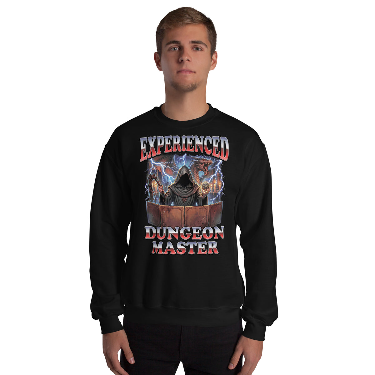 Experienced Dungeon Master Sweatshirt Orbital Clothing