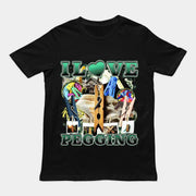 Ich liebe Pegging-T-Shirt
