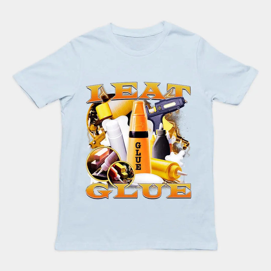 I Eat Glue t-shirt - Orbital Clothing