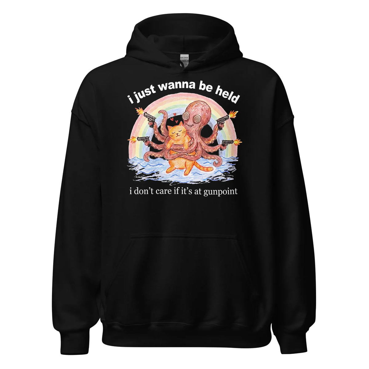 I Just Wanna Be Held Hoodie Orbital Clothing
