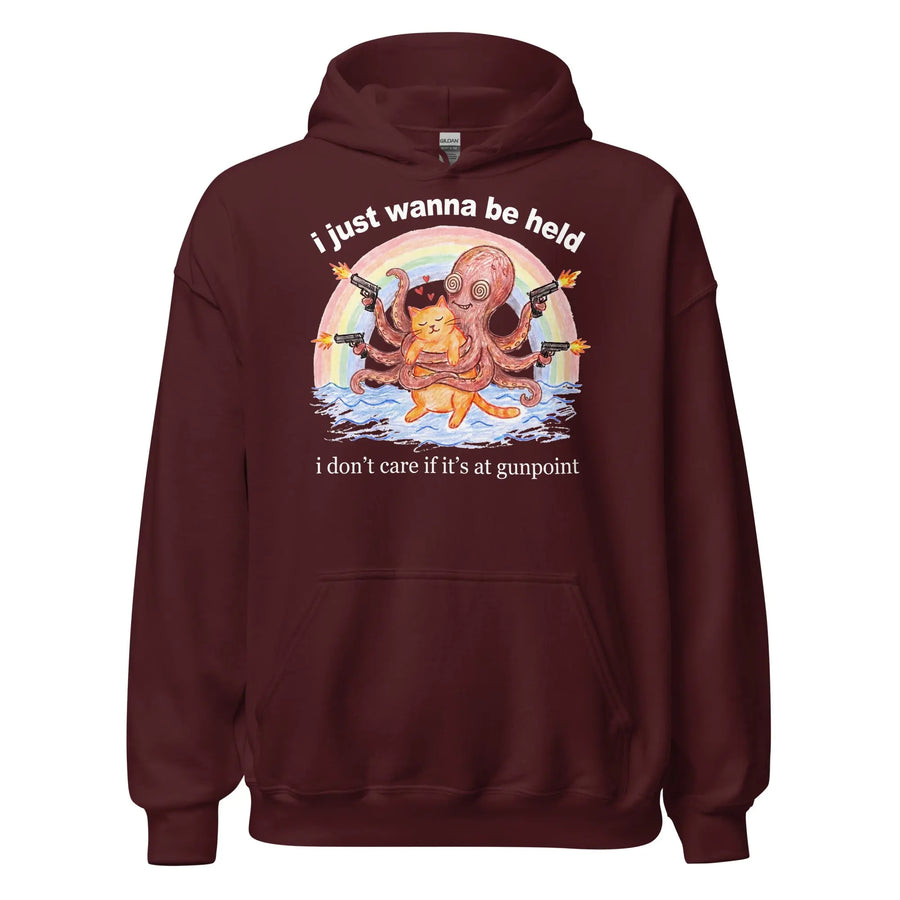 I Just Wanna Be Held Hoodie Orbital Clothing