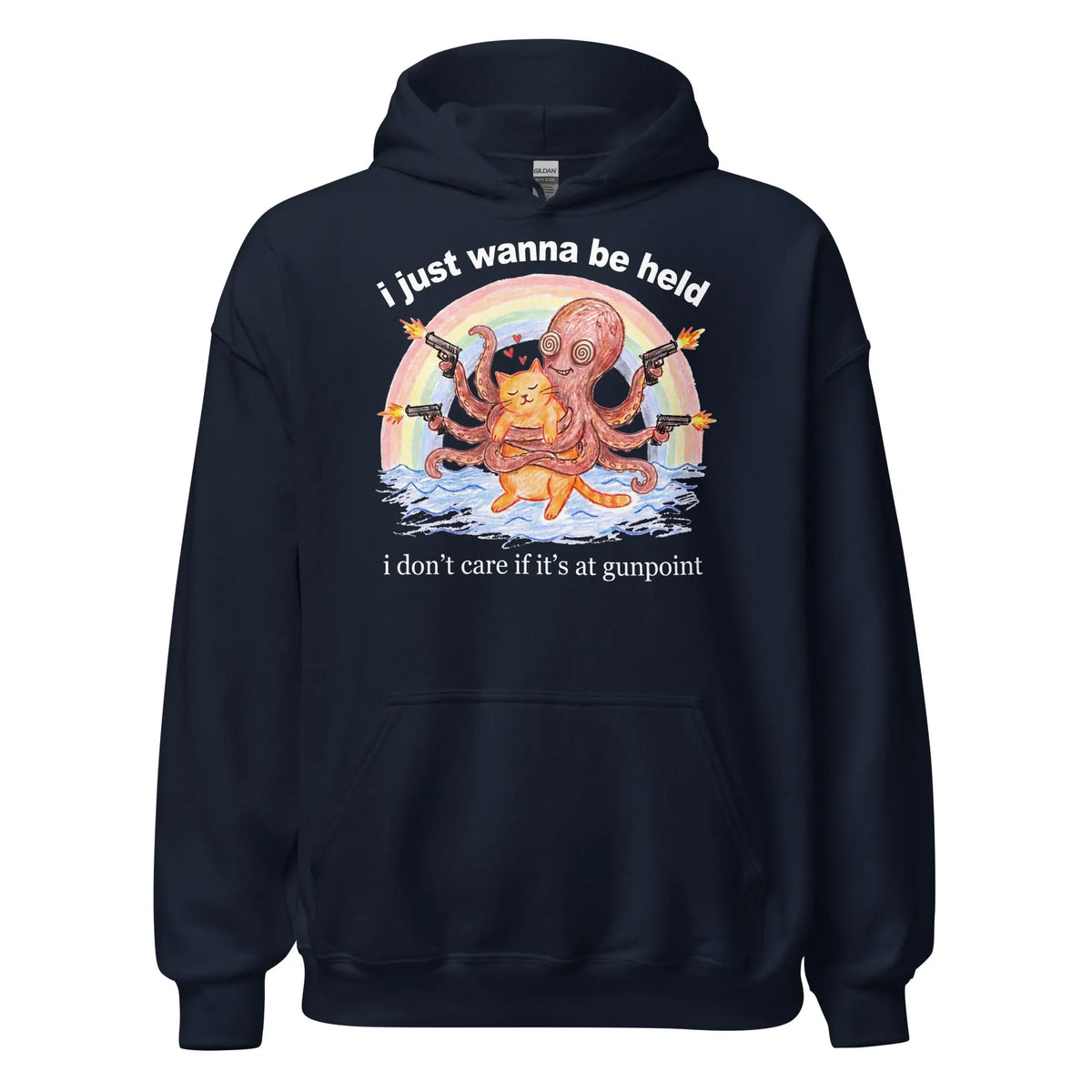 I Just Wanna Be Held Hoodie Orbital Clothing