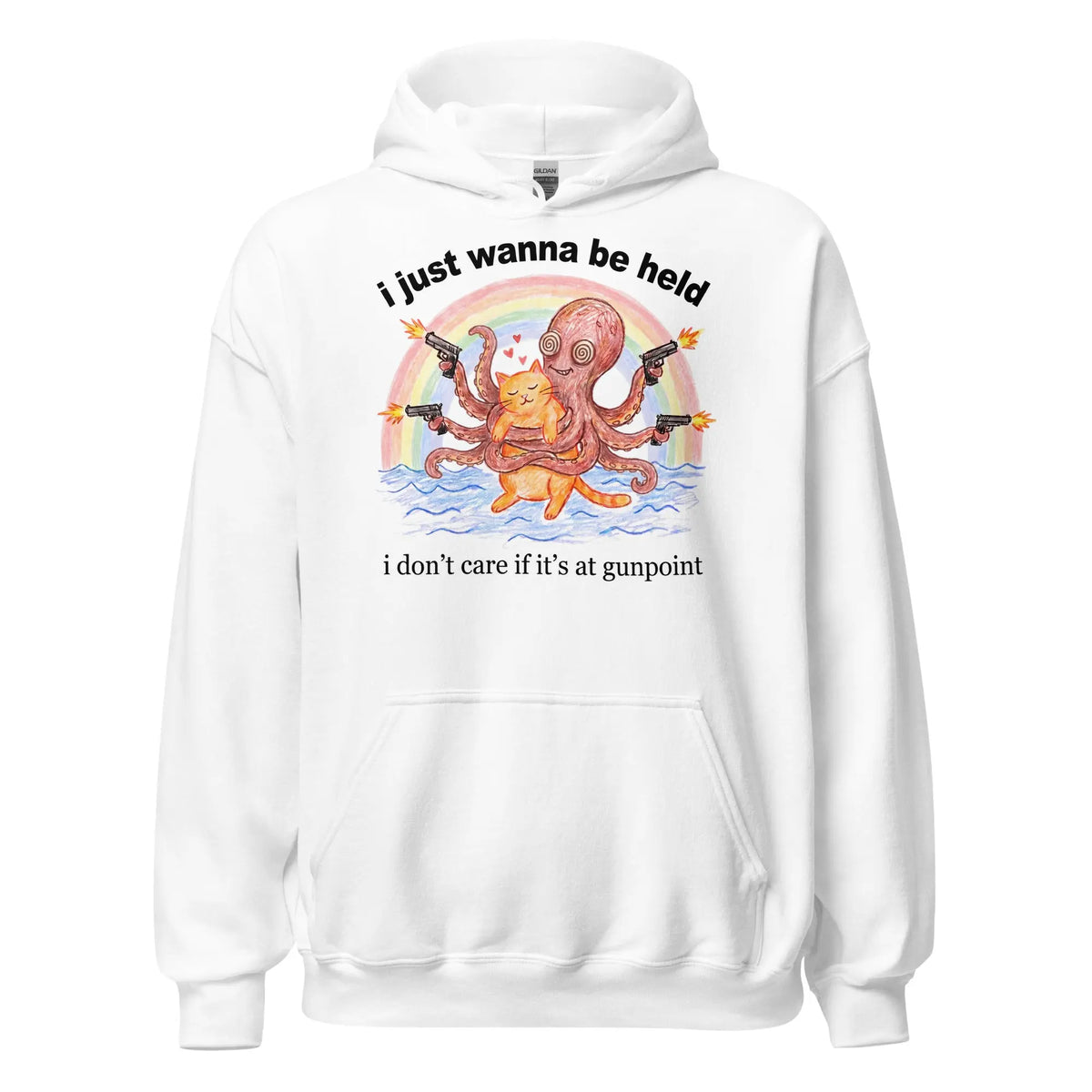 I Just Wanna Be Held Hoodie Orbital Clothing
