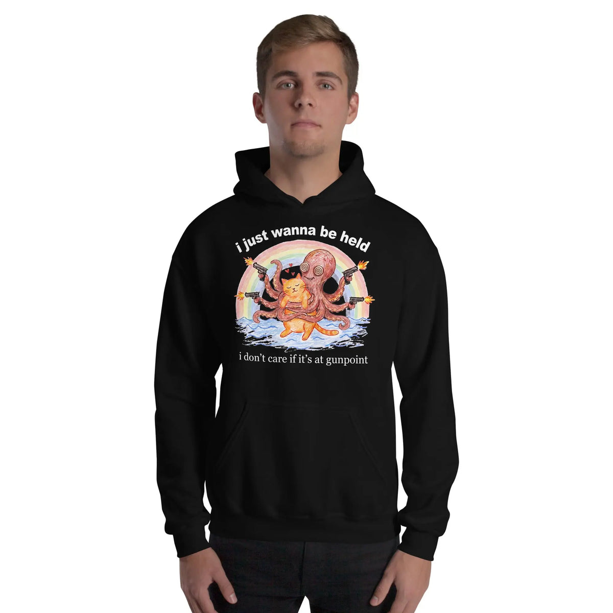 I Just Wanna Be Held Hoodie Orbital Clothing