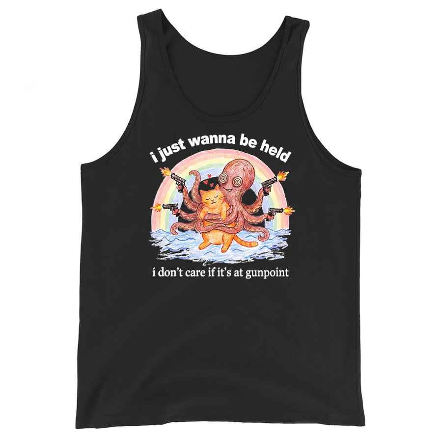 I Just Wanna Be Held Tank Top Orbital Clothing