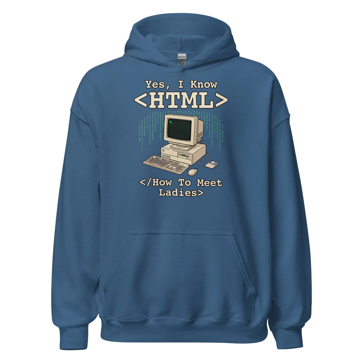 Yes, I Know HTML (How To Meet Ladies) Hoodie Orbital Clothing