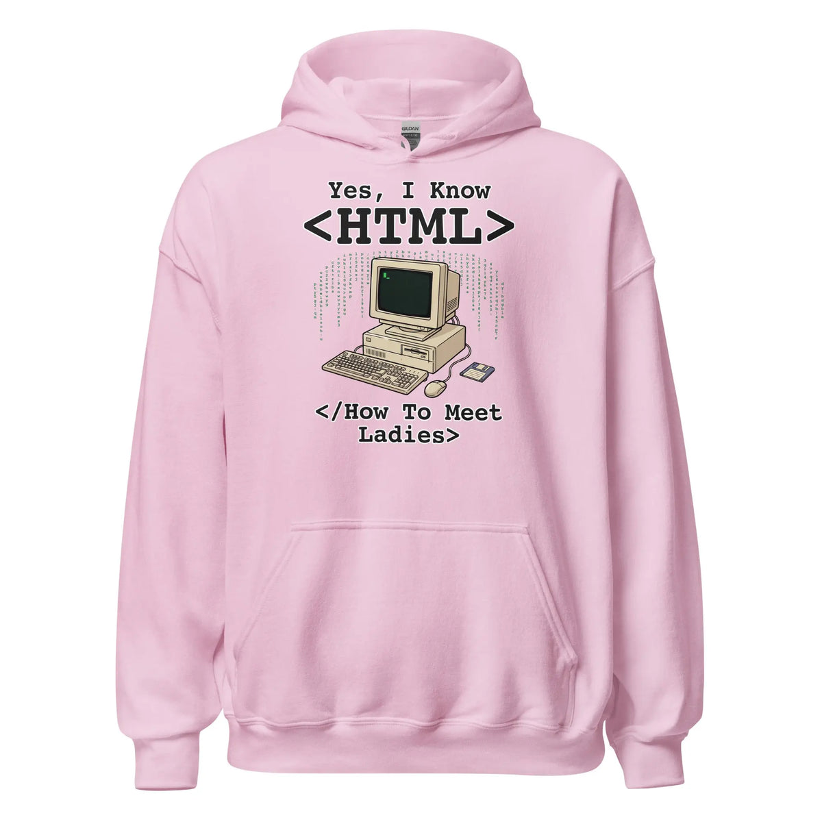 Yes, I Know HTML (How To Meet Ladies) Hoodie Orbital Clothing