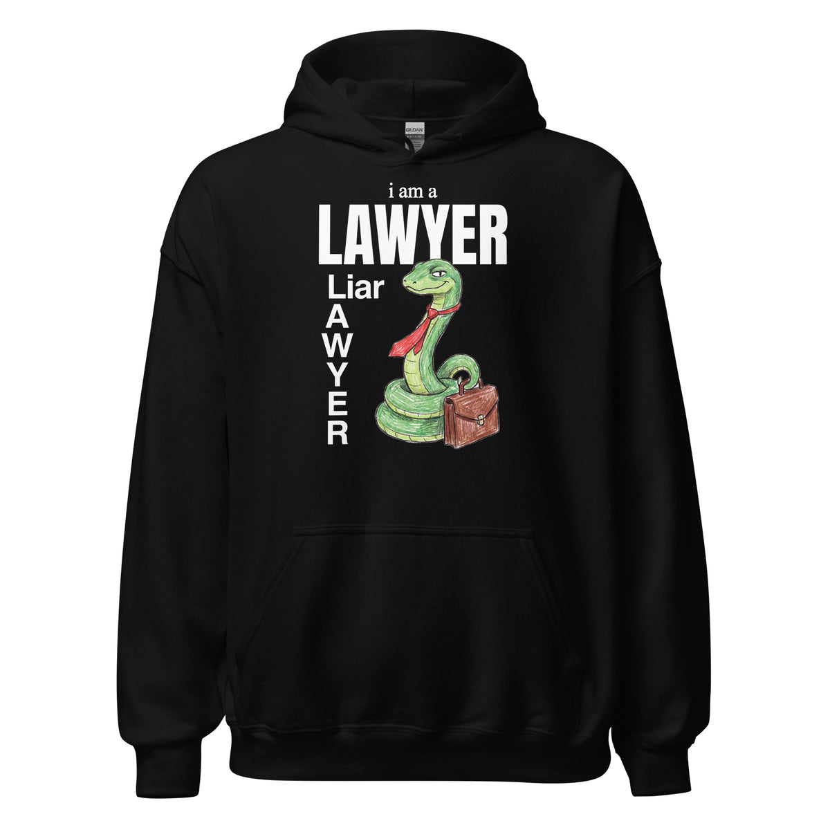I Am A Lawyer (Liar) Hoodie Orbital Clothing