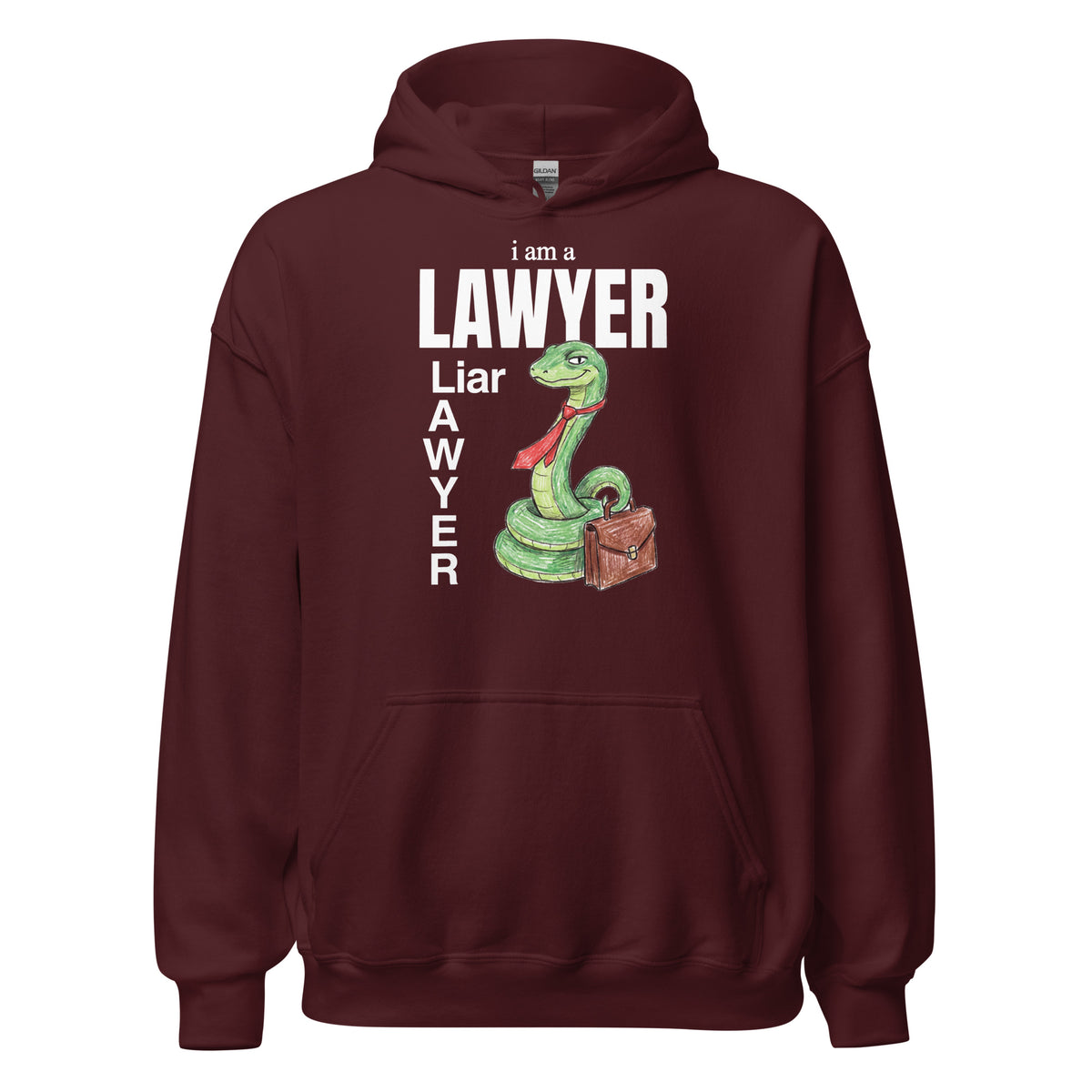 I Am A Lawyer (Liar) Hoodie Orbital Clothing