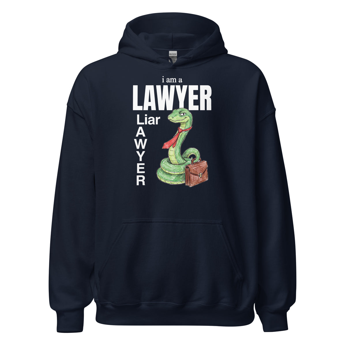 I Am A Lawyer (Liar) Hoodie Orbital Clothing