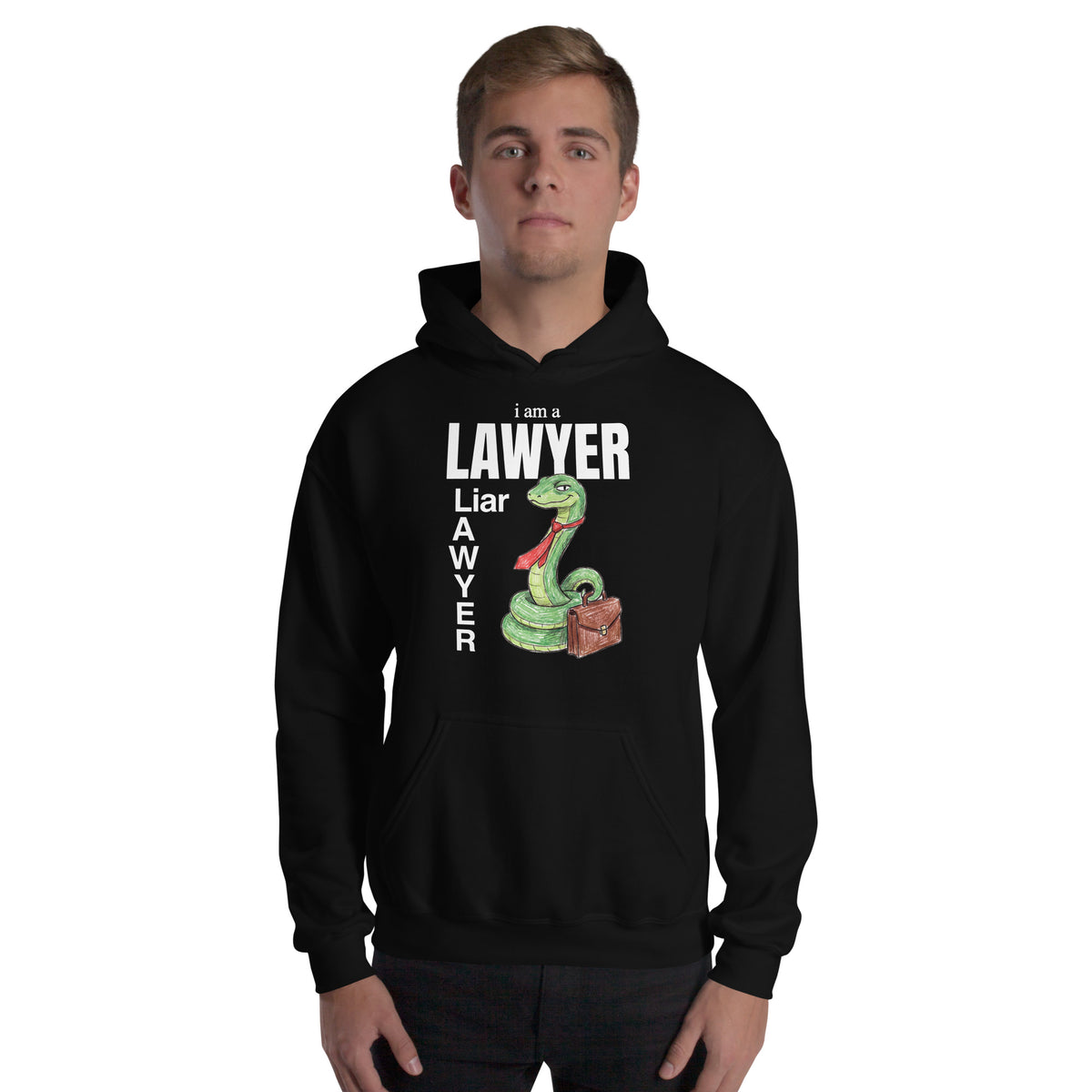 I Am A Lawyer (Liar) Hoodie Orbital Clothing