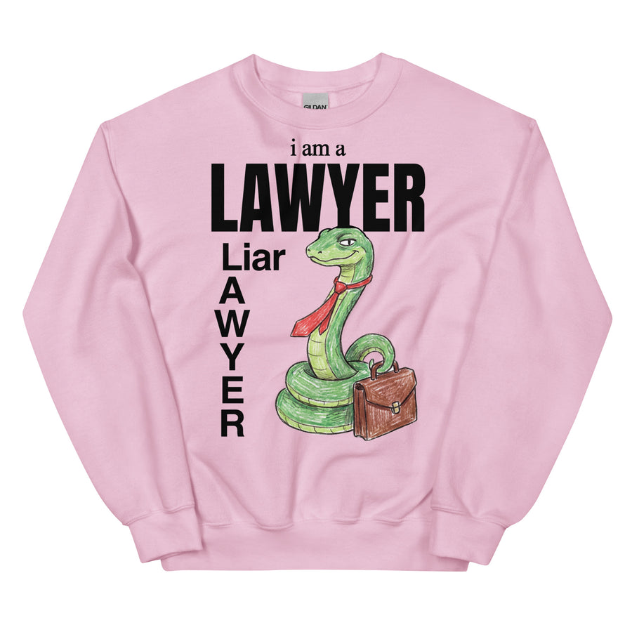 I Am A Lawyer (Liar) Sweatshirt Orbital Clothing