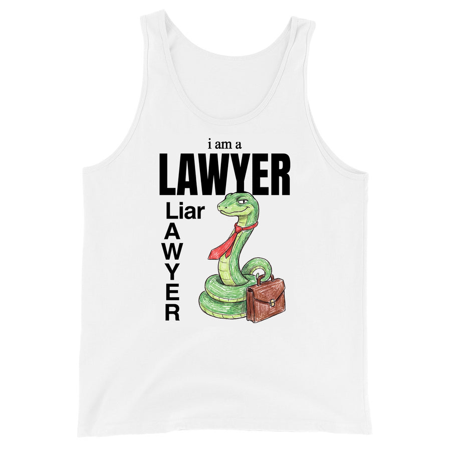 I Am A Lawyer (Liar) Tank Top Orbital Clothing