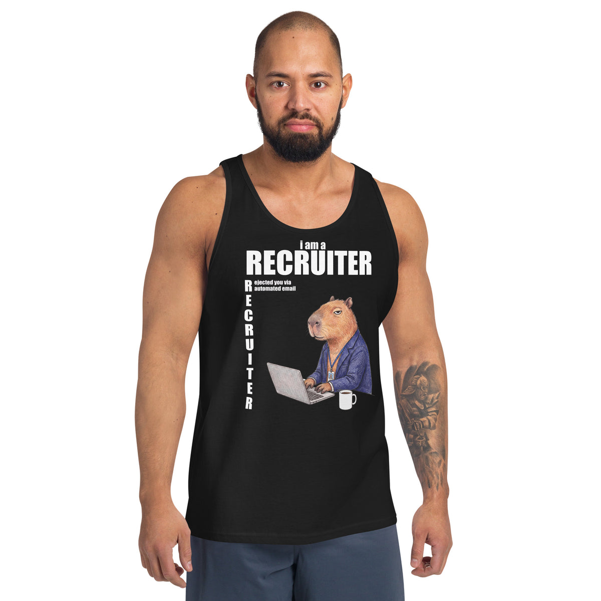 I Am A Recruiter (Rejected You Via Automated Email) Tank Top Orbital Clothing