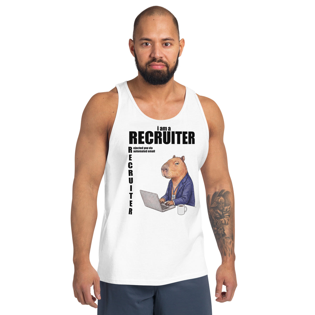I Am A Recruiter (Rejected You Via Automated Email) Tank Top Orbital Clothing