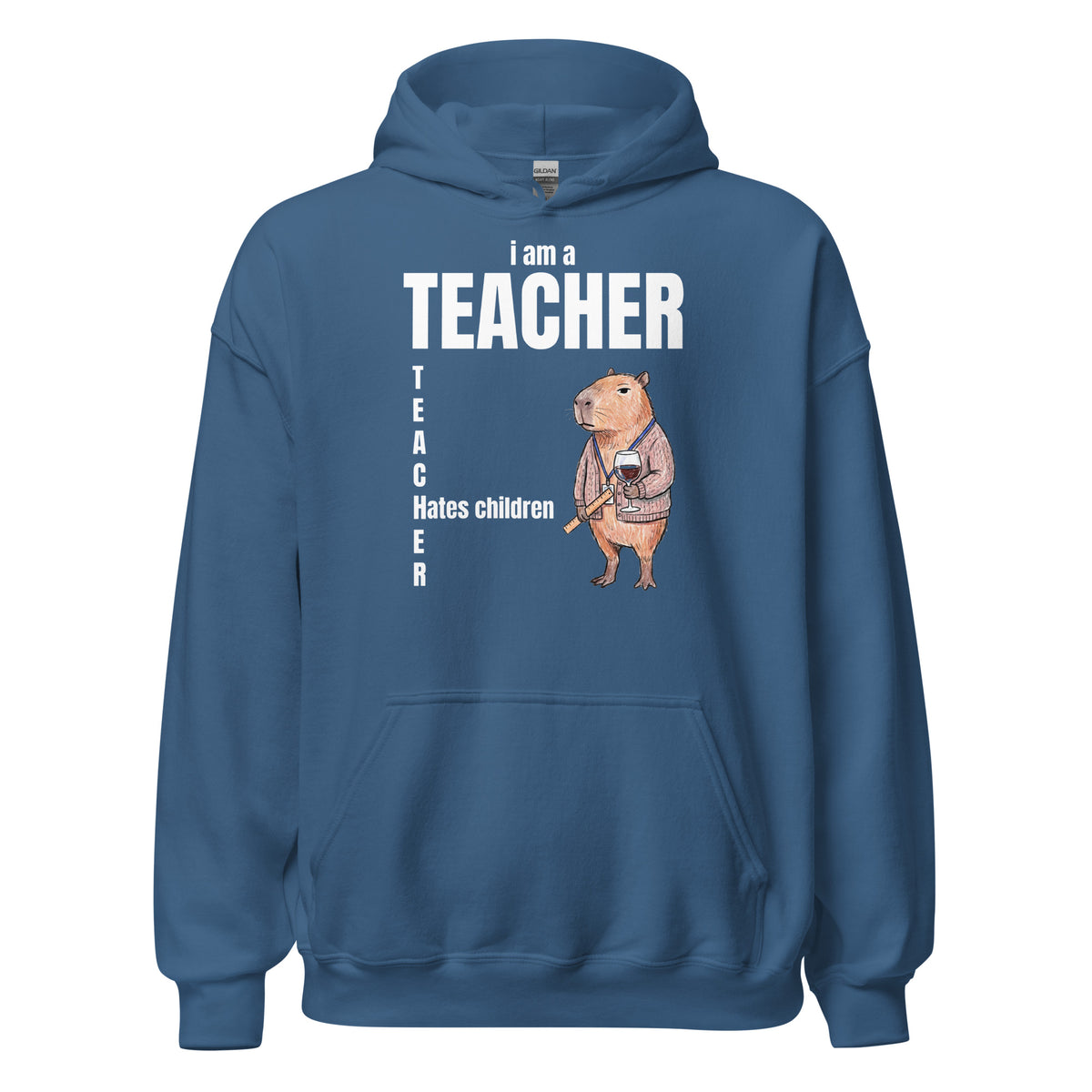 I Am A Teacher (Hates Children) Hoodie Orbital Clothing
