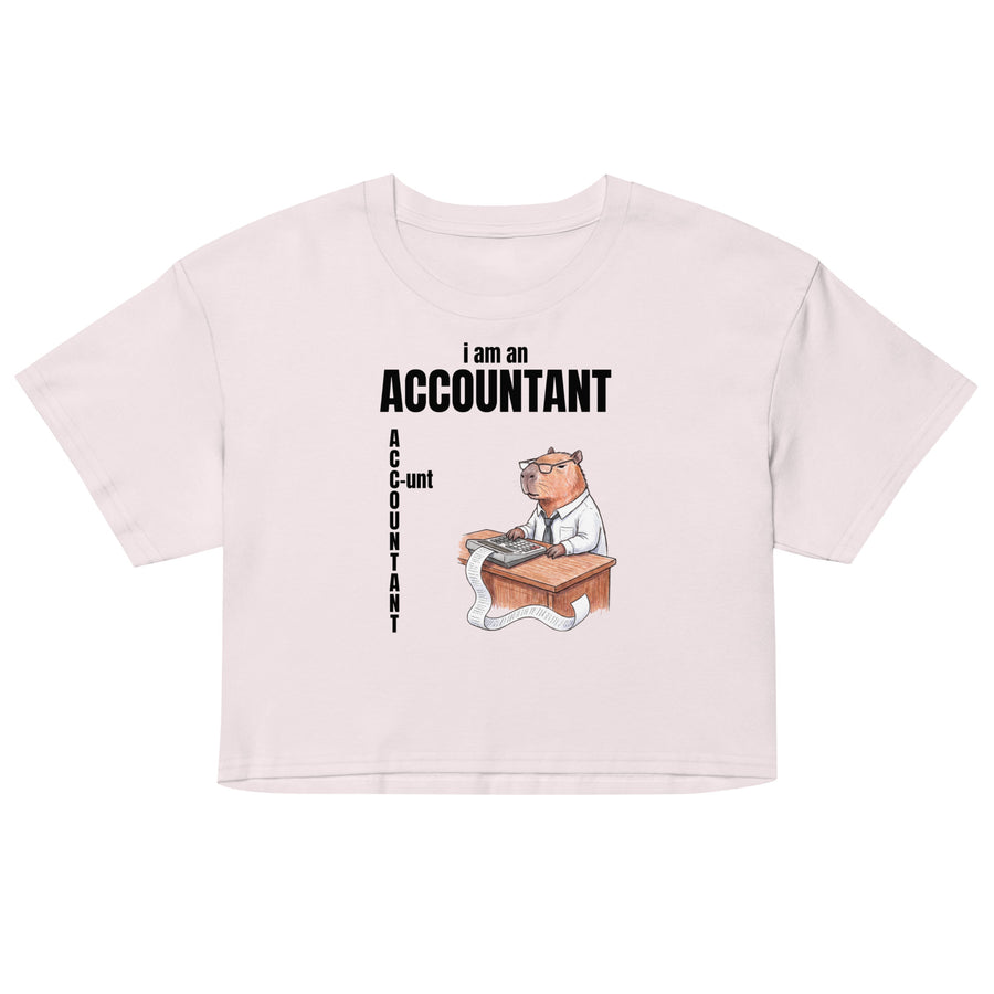 I Am An Accountant (C-unt) Women’s crop top Orbital Clothing