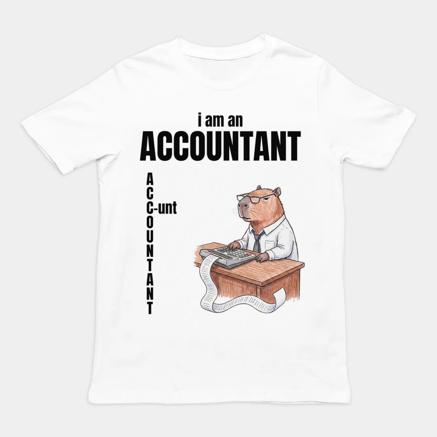 I Am An Accountant (C-unt) T-Shirt Orbital Clothing