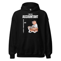 I Am An Accountant (C-unt) Hoodie - Black / S