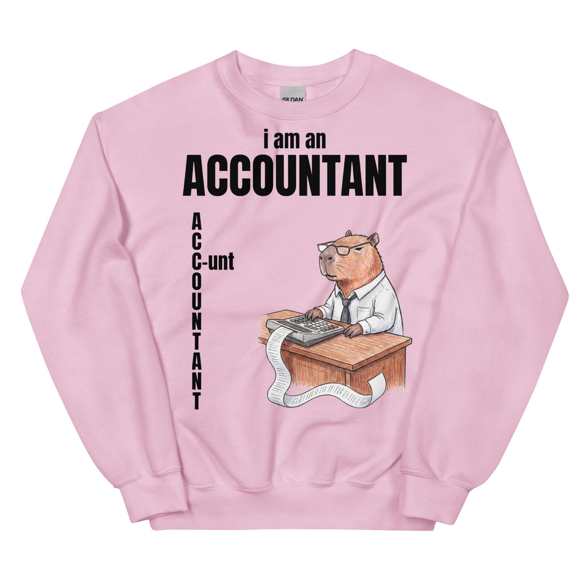I Am An Accountant (C-unt) Sweatshirt Orbital Clothing