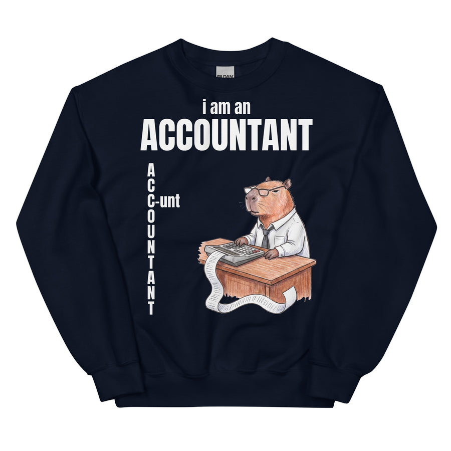 I Am An Accountant (C-unt) Sweatshirt Orbital Clothing