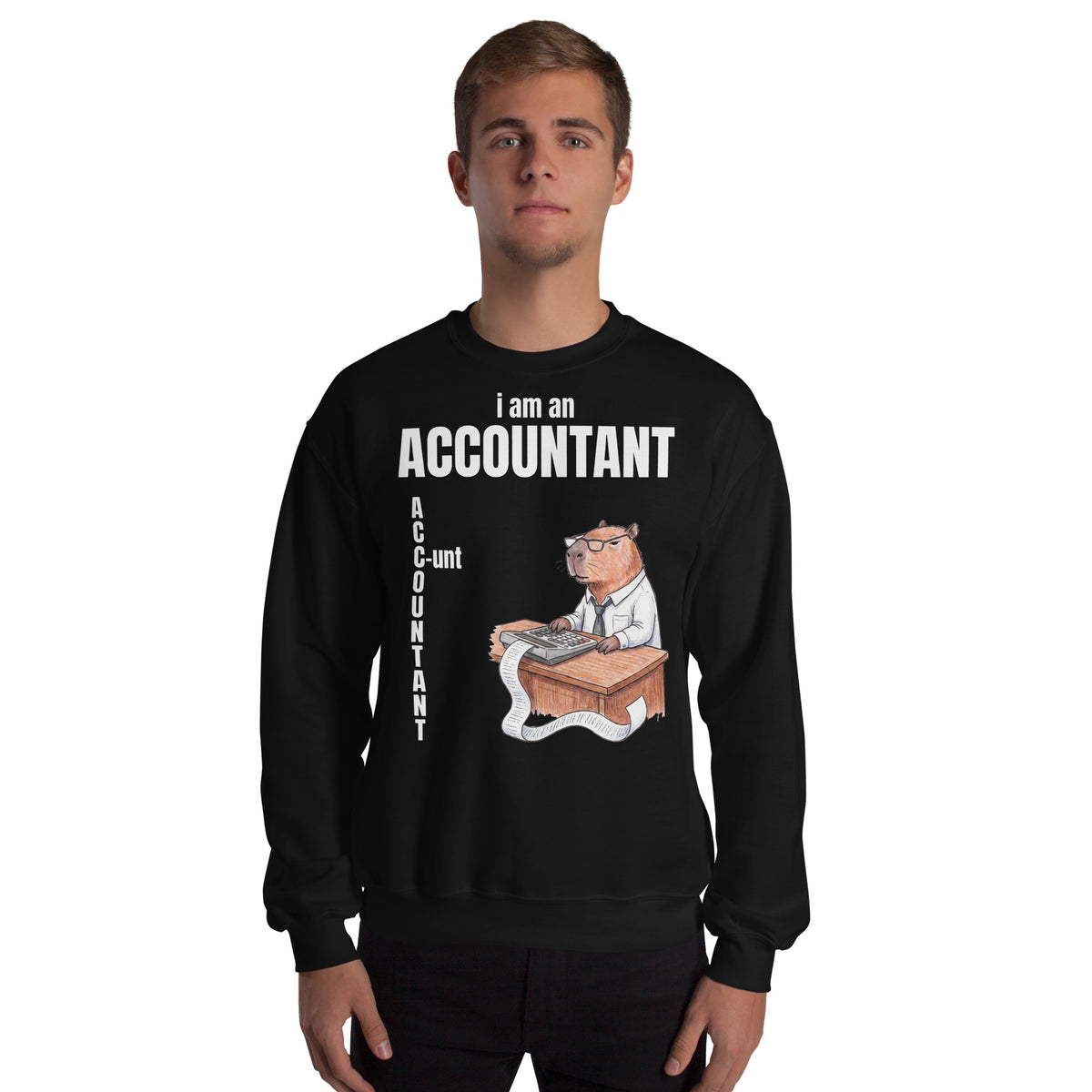 I Am An Accountant (C-unt) Sweatshirt Orbital Clothing