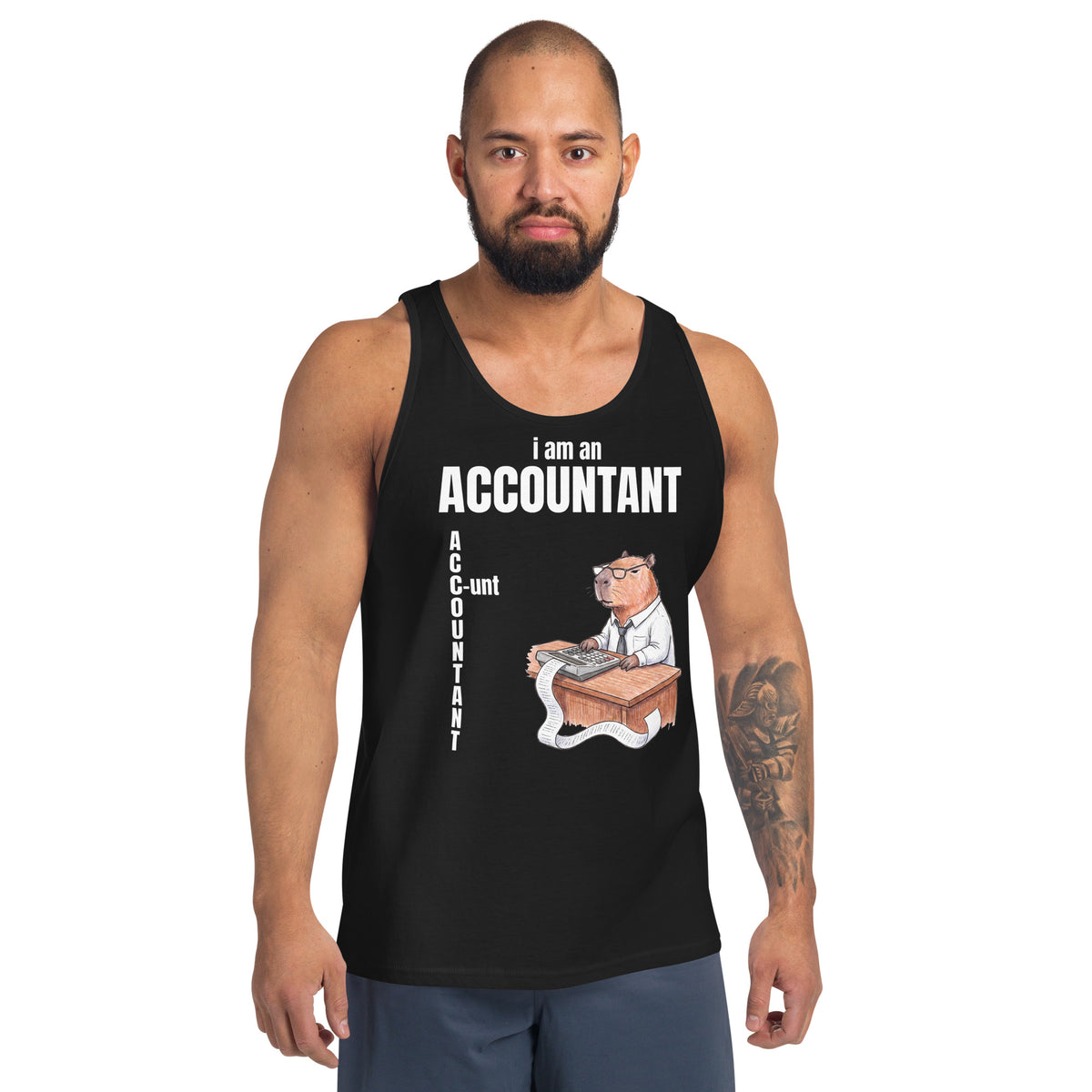 I Am An Accountant (C-unt) Tank Top Orbital Clothing